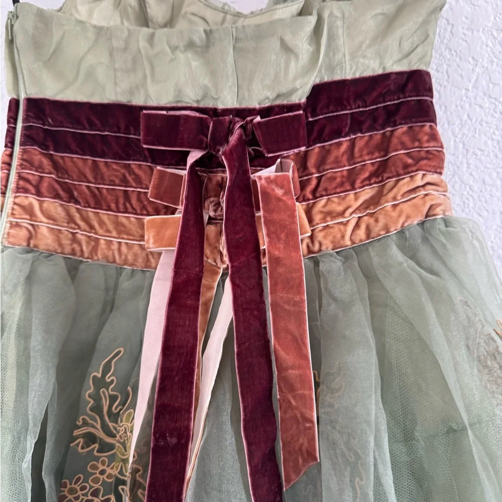 Vintage Betsey Johnson evening strapless fairy dress - Picture 6 of 8